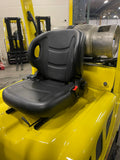2020 HYSTER S60FT 6000 LB LP GAS FORKLIFT CUSHION 88/130" 2 STAGE FULL FREE LIFT SIDE SHIFTING FORK POSITIONER MAST 1,176 HOURS STOCK # BF9116479-BUF - United Lift Equipment LLC