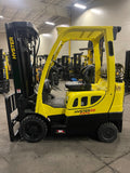 2016 HYSTER S50FT 5000 LB LP GAS FORKLIFT CUSHION 88/252" QUAD MAST SIDE SHIFTER 1190 HOURS STOCK # BF9155259-BUF - United Lift Equipment LLC