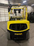 2015 HYSTER H80FT 8000 LB LP GAS FORKLIFT PNEUMATIC 89/185" 3 STAGE MAST SIDE SHIFTING FORK POSITIONER 1,269 HOURS STOCK # BF9216439-BUF - United Lift Equipment LLC