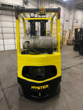 2016 HYSTER S50FT 5000 LB LP GAS FORKLIFT CUSHION 88/252" QUAD MAST SIDE SHIFTER 1190 HOURS STOCK # BF9155259-BUF - United Lift Equipment LLC