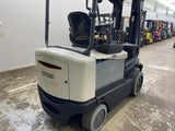 2016 CROWN FC4525-60 6000 LB ELECTRIC FORKLIFT CUSHION 83/189" 3 STAGE MAST 17124 HOURS STOCK # BF973219-BEMIN - United Lift Equipment LLC