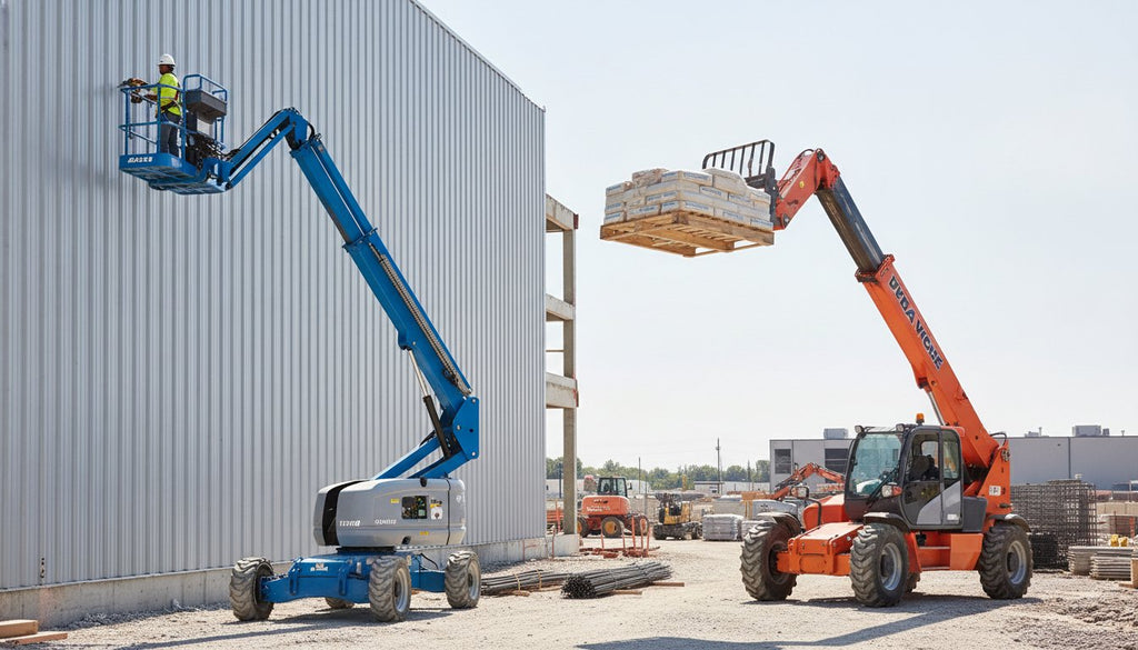 Boom Lift vs. Telehandler: Which Machine Does Your Project Need?