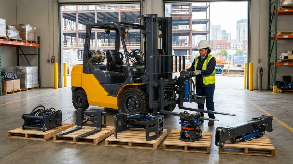 Choosing the Right Forklift Attachment: The 2026 Industrial Buyer’s Guide