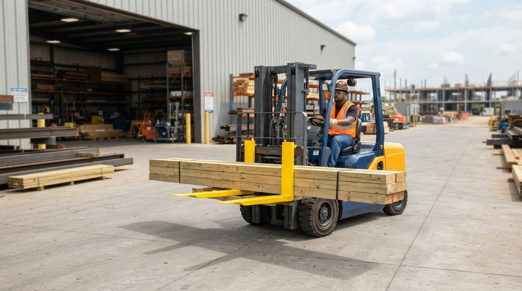 Forklift Fork Extensions: How to Choose and Use Them Safely