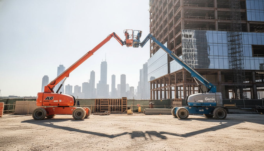 JLG vs Genie Boom Lift: The Ultimate 2026 Head-to-Head Comparison
