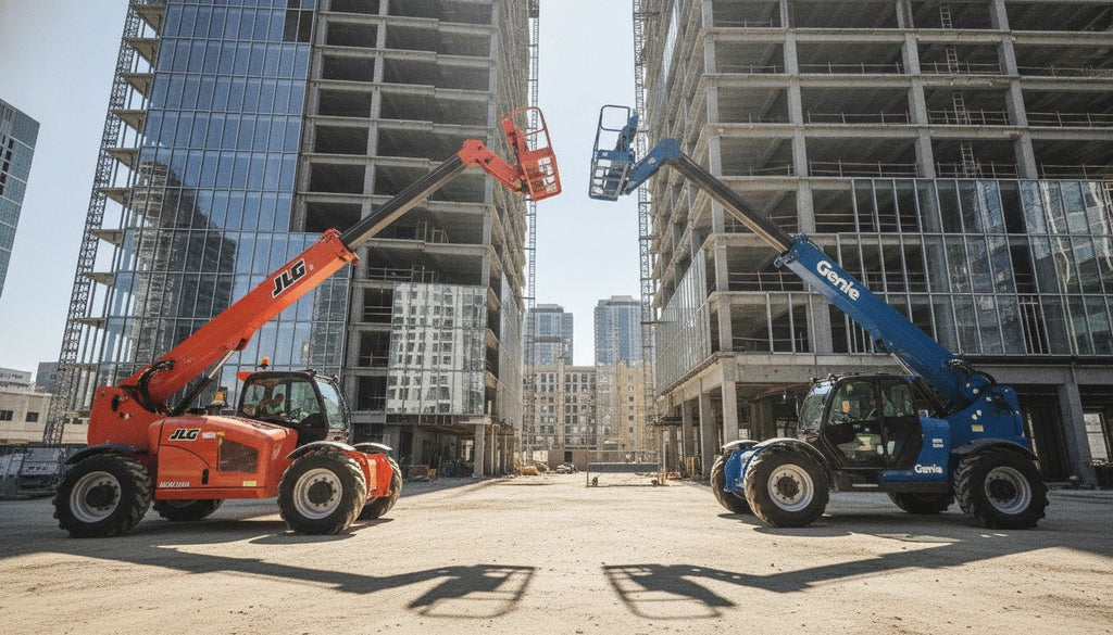 JLG vs. Genie Telehandler: The Ultimate Comparison for 2026