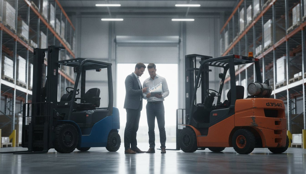 New vs. Used Forklift Cost: 2026 Price and ROI Comparison