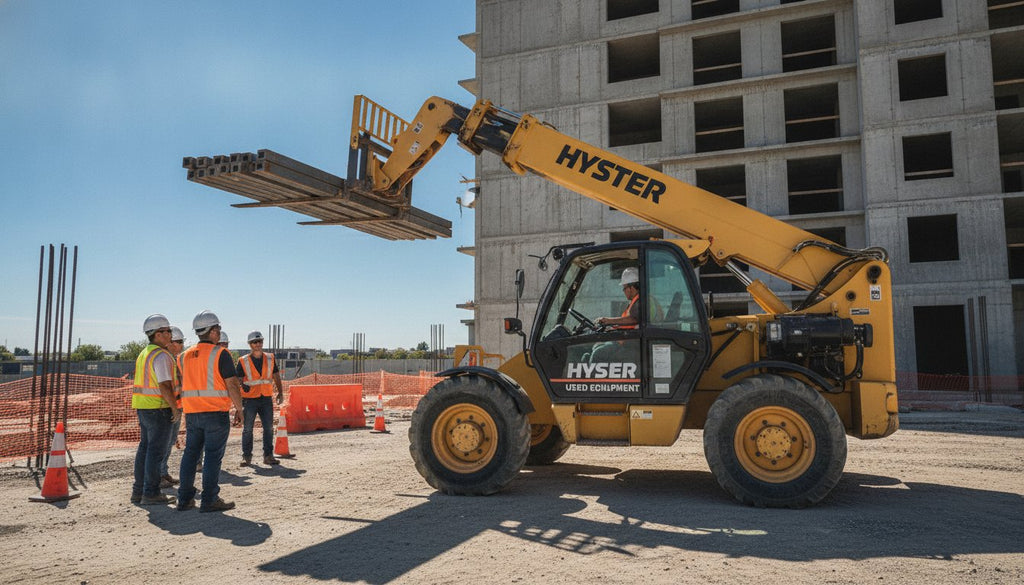Used Hyster Telehandlers: Performance and Value Guide