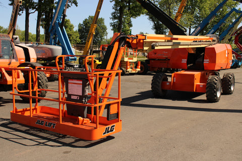 2015 JLG 660SJ TELESCOPIC STRAIGHT BOOM LIFT AERIAL LIFT WITH JIB ARM 66' REACH DIESEL 4WD 2760 HOURS STOCK # BF9698719-BUF - United Lift Equipment LLC