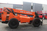 2018 SKYTRAK 8042 8000 LB DIESEL TELESCOPIC FORKLIFT TELEHANDLER PNEUMATIC 4WD OPEN CAB 2654 HOURS STOCK # BF9578529-NLE