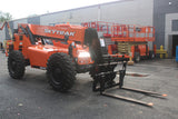 2018 SKYTRAK 8042 8000 LB DIESEL TELESCOPIC FORKLIFT TELEHANDLER PNEUMATIC 4WD OPEN CAB 2654 HOURS STOCK # BF9578529-NLE