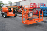 2019 JLG 660SJ TELESCOPIC BOOM LIFT AERIAL LIFT WITH JIB ARM 66' REACH DIESEL 4WD 3107 HOURS STOCK # BF9590319-NLE - United Lift LLC