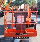 2021 JLG E450AJ ARTICULATING BOOM LIFT AERIAL LIFT WITH JIB ARM 45' REACH ELECTRIC 832 HOURS STOCK # BF9491739-NLE - United Lift LLC