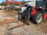 2018 MANITOU MHT790 20000 LB DIESEL PNEUMATIC TELEHANDLER 22' REACH ENCLOSED CAB WITH HEAT AND AC 6352 HOURS STOCK # BF9748879-AMAGA - United Lift Equipment LLC