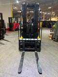 2020 YALE ERC050VGN 5000 LB 48 VOLT ELECTRIC FORKLIFT 89/195" THREE STAGE MAST SIDE SHIFTER 814 HOURS STOCK # BF996379-BUF