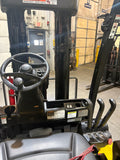 2020 YALE ERC050VGN 5000 LB 48 VOLT ELECTRIC FORKLIFT 89/195" THREE STAGE MAST SIDE SHIFTER 814 HOURS STOCK # BF996379-BUF