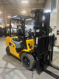 2021 CATERPILLAR/MITSUBISHI FG30N 6000 LB LP GAS FORKLIFT PNEUMATIC 84/186" 3 STAGE MAST SIDE SHIFTER LOW HOURS STOCK # BF9125359-BUF
