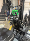 2021 CATERPILLAR/MITSUBISHI FG30N 6000 LB LP GAS FORKLIFT PNEUMATIC 84/186" 3 STAGE MAST SIDE SHIFTER LOW HOURS STOCK # BF9125359-BUF