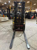 2022 CATERPILLAR/MITSUBISHI FGC25N 5000 LB LP GAS FORKLIFT CUSHION 83/187" 3 STAGE MAST SIDE SHIFTER 818 HOURS NON MARKING TREADED TIRES PLUMBED 4 WAYS TO CARRIAGE STOCK # BF9114459-BUF