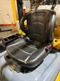 2022 CATERPILLAR/MITSUBISHI FGC25N 5000 LB LP GAS FORKLIFT CUSHION 83/187" 3 STAGE MAST SIDE SHIFTER 818 HOURS NON MARKING TREADED TIRES PLUMBED 4 WAYS TO CARRIAGE STOCK # BF9114459-BUF