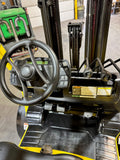 2019 HYSTER H50FT 5000 LB LP GAS FORKLIFT PNEUMATIC 87/189" 3 STAGE MAST SIDE SHIFTING FORK POSITIONER 1248 HOURS STOCK # BF9137759-BUF - United Lift LLC