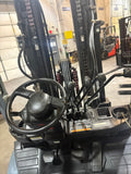 2021 TOYOTA 8FGC45U-BCS 10000 LB LP GAS FORKLIFT CUSHION 1137 HOURS 92/187" 3 STAGE MAST SIDE SHIFTING FORK POSITIONER STOCK # BF9194239-BUF