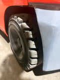 2021 TOYOTA 8FGC45U-BCS 10000 LB LP GAS FORKLIFT CUSHION 1137 HOURS 92/187" 3 STAGE MAST SIDE SHIFTING FORK POSITIONER STOCK # BF9194239-BUF