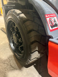 2022 TOYOTA 8FGCU30 6000 LB LP GAS FORKLIFT CUSHION 92/198" 3 STAGE MAST SIDE SHIFTER 744 HOURS STOCK # BF9128729-BUF