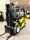 2020 YALE GLP060VX 6000 LB LP GAS FORKLIFT PNEUMATIC 90/187" 3 STAGE MAST SIDE SHIFTER 871 HOURS STOCK # BF9251129-BUF - United Lift Equipment LLC