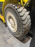 2018 YALE GLP050VXN 5000 LB LP GAS FORKLIFT PNEUMATIC 86/189 3 STAGE MAST SIDE SHIFTER 1238 HOURS STOCK # BF9167429-BUF