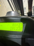2018 YALE GLP050VXN 5000 LB LP GAS FORKLIFT PNEUMATIC 86/189 3 STAGE MAST SIDE SHIFTER 1238 HOURS STOCK # BF9167429-BUF