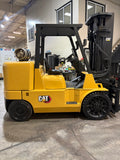 2021 CATERPILLAR GC70K 15500 LB LP GAS FORKLIFT CUSHION 101/199 3 STAGE MAST SIDE SHIFTING FORK POSITIONER 1294 HOURS STOCK # BF9329319-BUF