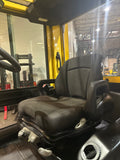 2021 HYSTER H155FT 15500 LB DIESEL FORKLIFT PNEUMATIC 147/213" 2 STAGE CLEAR VIEW MAST SIDE SHIFTING FORK POSITIONER ENCLOSED HEATED CAB 1,257 HOURS STOCK # BF9393839-BUF