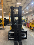 2023 CAT GC55K 12000 LB LP GAS FORKLIFT CUSHION 102/219 3 STAGE MAST SIDE SHIFTING FORK POSITIONER ATTACHMENT LOW HOURS STOCK # BF9247759-BUF - United Lift LLC