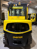 2018 HYSTER H110FT 11000 LB DIESEL FORKLIFT PNEUMATIC ENCLOSED HEATED CAB 94/185" 3 STAGE MAST SIDE SHIFTER FORK POSITIONER 1459 HOURS STOCK # BF9199149-BUF