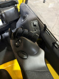 2018 HYSTER H110FT 11000 LB DIESEL FORKLIFT PNEUMATIC ENCLOSED HEATED CAB 94/185" 3 STAGE MAST SIDE SHIFTER FORK POSITIONER 1459 HOURS STOCK # BF9199149-BUF