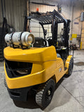 2021 CATERPILLAR/MITSUBISHI FG50CN1 11000 LB CAPACITY LP GAS FORKLIFT PNEUMATIC 94/189" 3 STAGE MAST SIDE SHIFTER 1134 HOURS STOCK # BF9296319-BUF - United Lift LLC