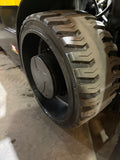 2023 HYSTER S135FT 13500 LB LP GAS FORKLIFT CUSHION 102/208" 3 STAGE MAST 4 WAY PLUMBING TO CARRIAGE SIDE SHIFTING FORK POSITIONER 987 HOURS STOCK # BF9343529-BUF