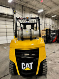 2014 CATERPILLAR P8000 8000 LB DUAL FUEL FORKLIFT 2388 HOURS PNEUMATIC 91/187 3 STAGE MAST SIDE SHIFTER STOCK # BF9311989-BUF - United Lift Equipment LLC