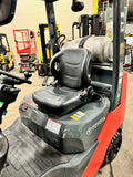 2020 TOYOTA 8FGCU25 5000 LB LP GAS FORKLIFT CUSHION 83/189 3 STAGE MAST SIDE SHIFTER 815 HOURS STOCK # BF9177679-BUF - United Lift Equipment LLC
