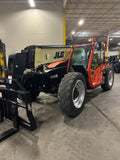 2018 JLG 742 7000 LB DIESEL TELESCOPIC FORKLIFT TELEHANDLER ENCLOSED HEATED CAB 4WD 1,012 HOURS STOCK # BF9767529-BUF - United Lift LLC