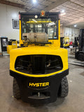 2021 HYSTER H120FT 12000 LB LP GAS FORKLIFT PNEUMATIC 110/158" 2 STAGE CLEAR VIEW MAST ENCLOSED CAB WITH SIDE SHIFTER ONLY 1474 HOURS STOCK # BF9199429-BUF