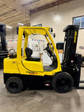 2020 HYSTER H60FT 6000 LB LP GAS FORKLIFT PNEUMATIC 90/188" 3 STAGE MAST SIDE SHIFTING FORK POSITIONER 1,292 HOURS STOCK # BF9224979-BUF - United Lift Equipment LLC