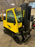 2022 HYSTER S120FT 12000 LB LP GAS FORKLIFT CUSHION 973 HOURS 92/185 3 STAGE MAST SIDE SHIFTER 4 WAY PLUMBING ENCLOSED CAB WITH HEAT & AC REMOVEABLE DOORS STOCK # BF9332419-BUF - United Lift LLC