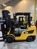 2020 CATERPILLAR 2C6000 6000 LB LP GAS FORKLIFT CUSHION 88/199" 3 STAGE MAST SIDE SHIFTER LOW HOURS STOCK # BF985329-BUF