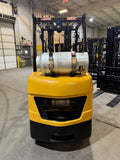 2020 CATERPILLAR 2C6000 6000 LB LP GAS FORKLIFT CUSHION 88/199" 3 STAGE MAST SIDE SHIFTER LOW HOURS STOCK # BF985329-BUF