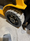 2020 CATERPILLAR 2C6000 6000 LB LP GAS FORKLIFT CUSHION 88/199" 3 STAGE MAST SIDE SHIFTER LOW HOURS STOCK # BF985329-BUF