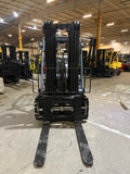 2019 TOYOTA 8FGCU35-BCS BOX CAR SPECIAL 8000 LB LP GAS FORKLIFT CUSHION 92/199" 3 STAGE MAST SIDE SHIFTING FORK POSITIONER 1243 HOURS STOCK # BF9111959-BUF