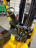 2018 HYSTER E50XN-33 5000 LB CAPACITY ELECTRIC CUSHION 89/194" 3 STAGE MAST SIDE SHIFTER 1267 HOURS PLUMBED 4 WAYS TO CARRIAGE STOCK # BF995429-BUF