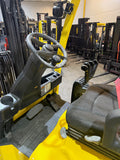 2018 HYSTER E50XN-33 5000 LB CAPACITY ELECTRIC CUSHION 89/194" 3 STAGE MAST SIDE SHIFTER 1267 HOURS PLUMBED 4 WAYS TO CARRIAGE STOCK # BF995429-BUF